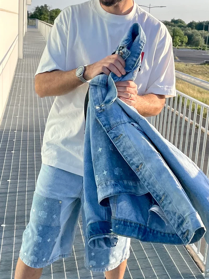 LOTUS ROME - Giacca Denim