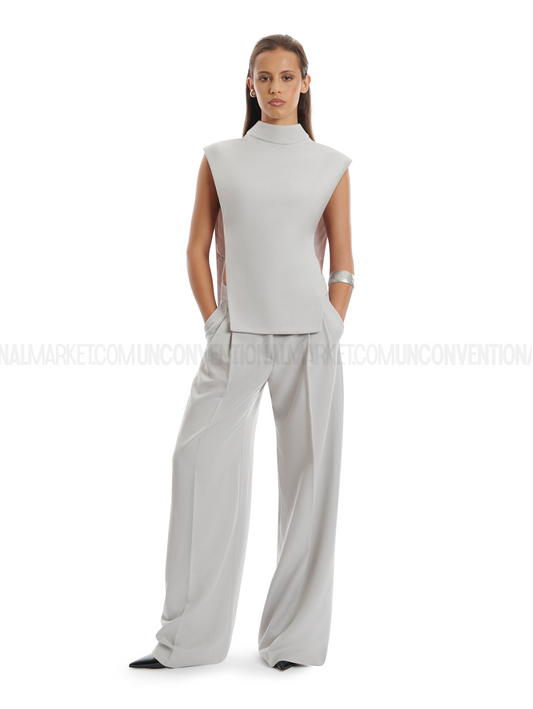 AYME MILANO - ARYA Top Grey