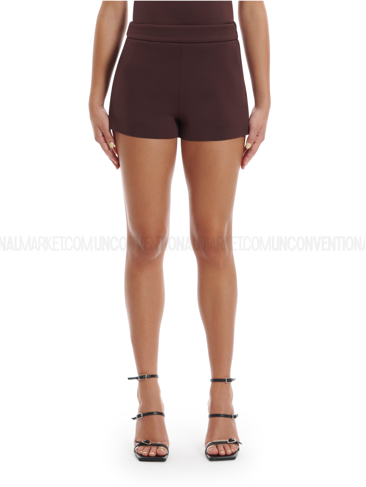 AYME MILANO - AVY Shorts Bordeaux