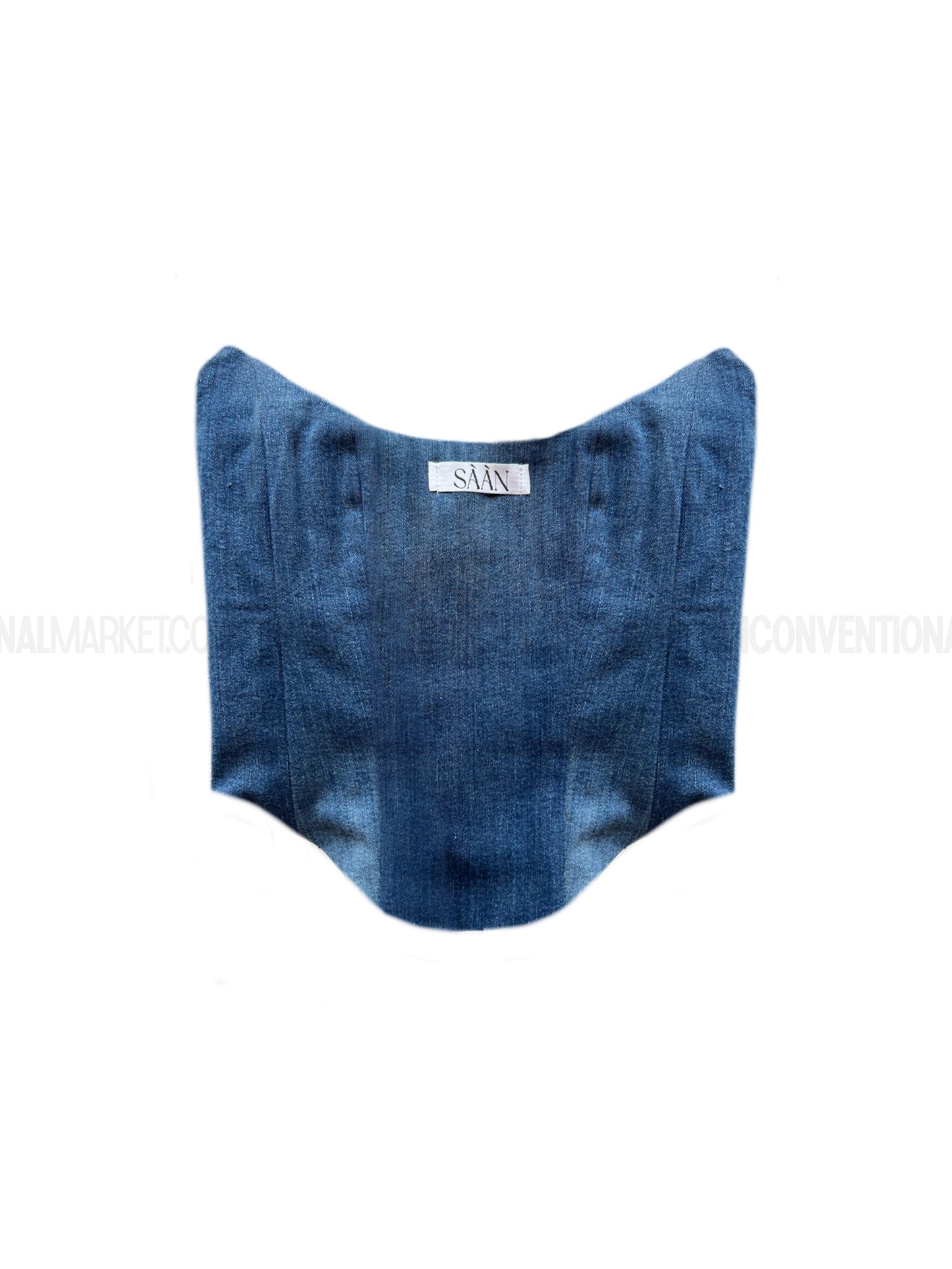 SAAN - Corsetto Ginevra in Denim