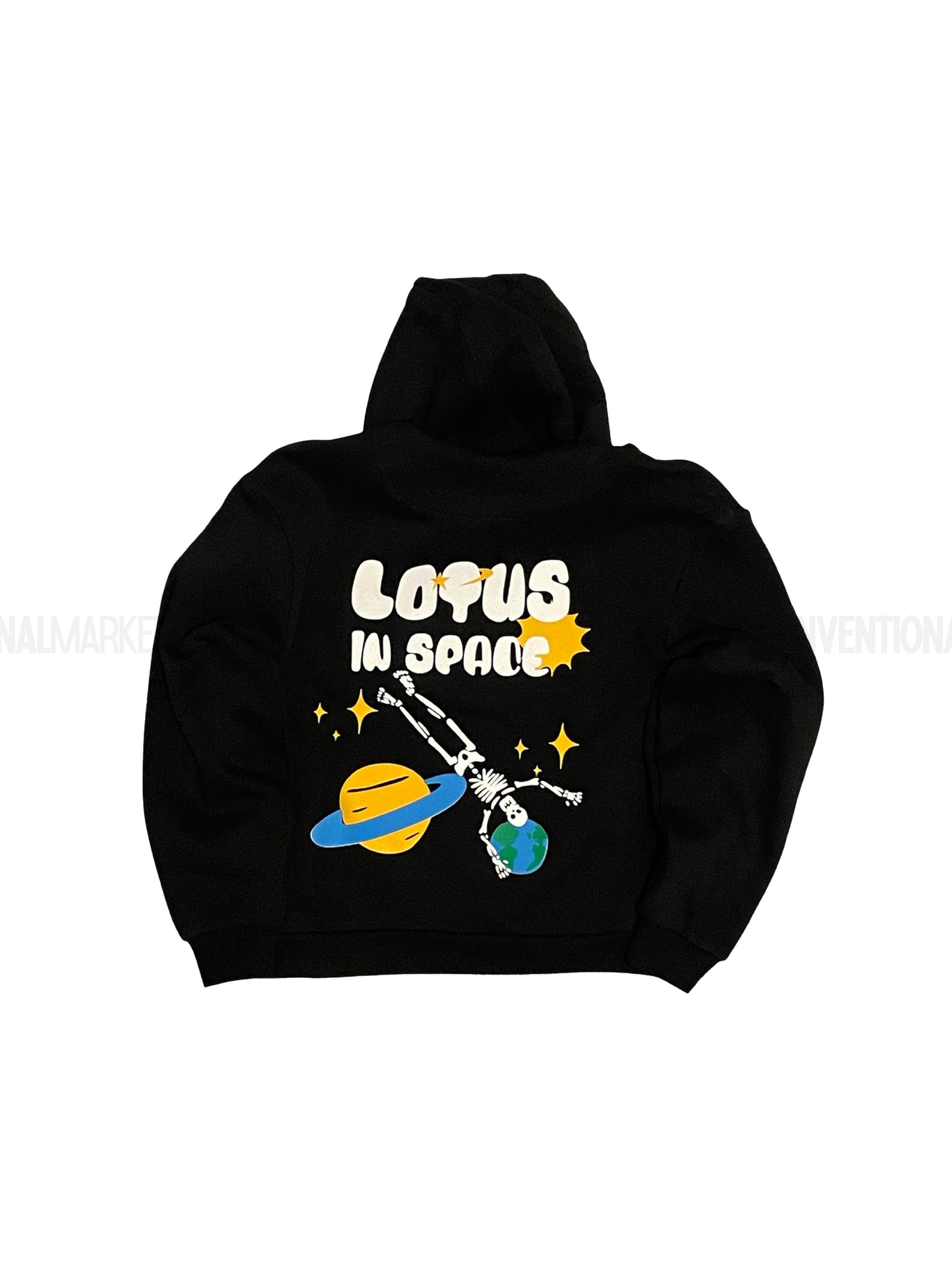 LOTUS ROME - Felpa Black Galaxy