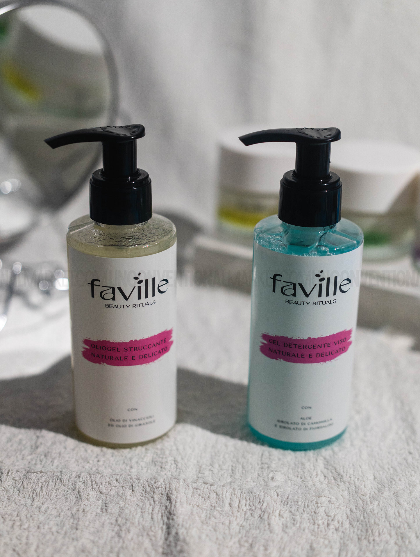 FAVILLE beauty rituals - kit doppia detersione + zero difetti gel
