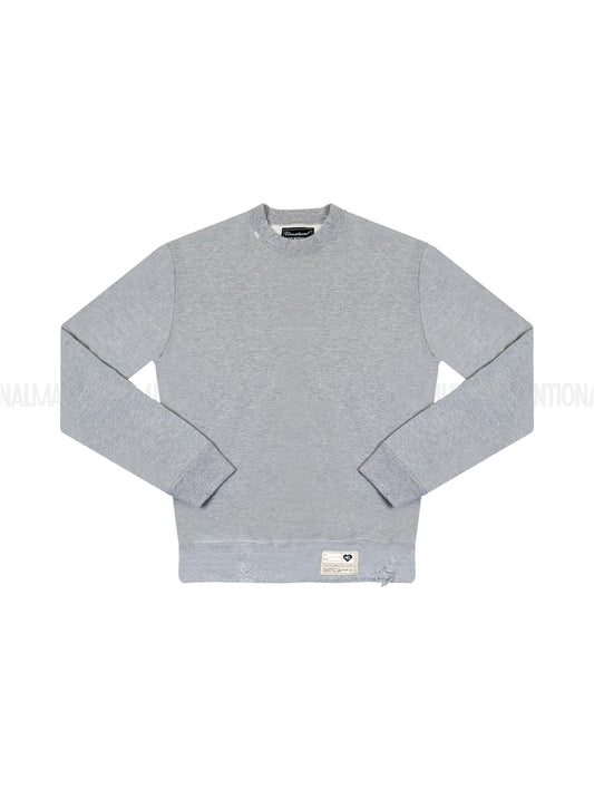 UNNATURAL GHOST WORN CREWNECK