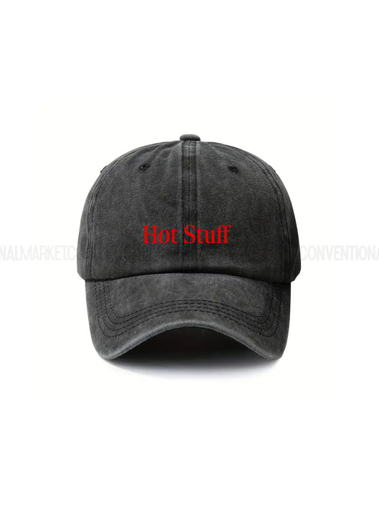 FLOWZY CAP - HOT STUFF NERO-ROSSO