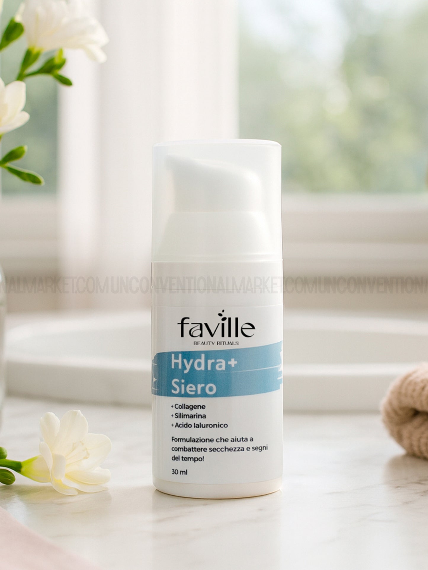 FAVILLE beauty rituals - crema viso antiage + hydra siero