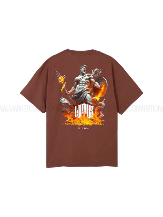 LOTUS ROME - Maglia Vulcano Boxy