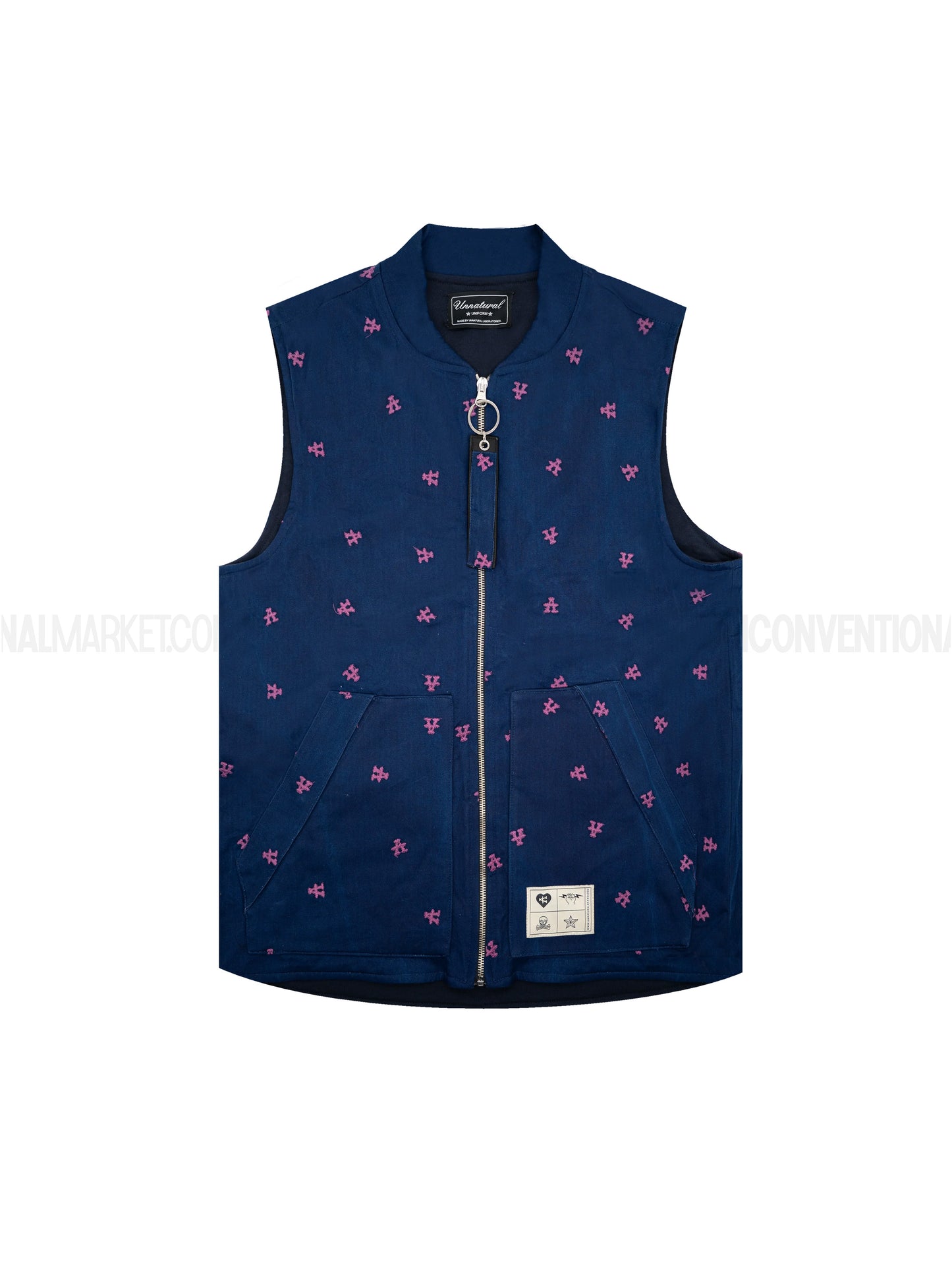 UNNATURAL MONOGRAM VEST