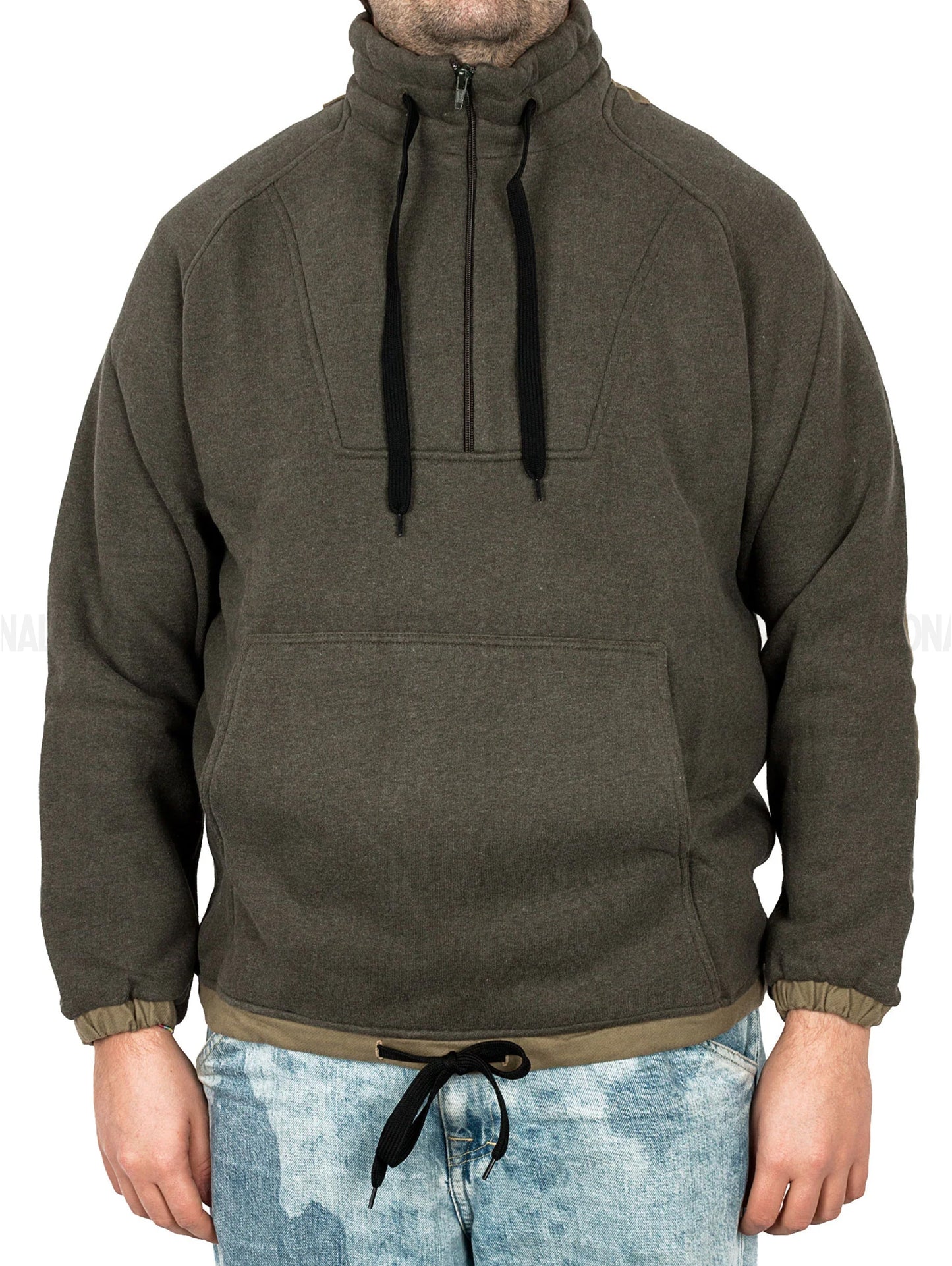 UNNATURAL PAMPLONA HALFZIP HOODIE