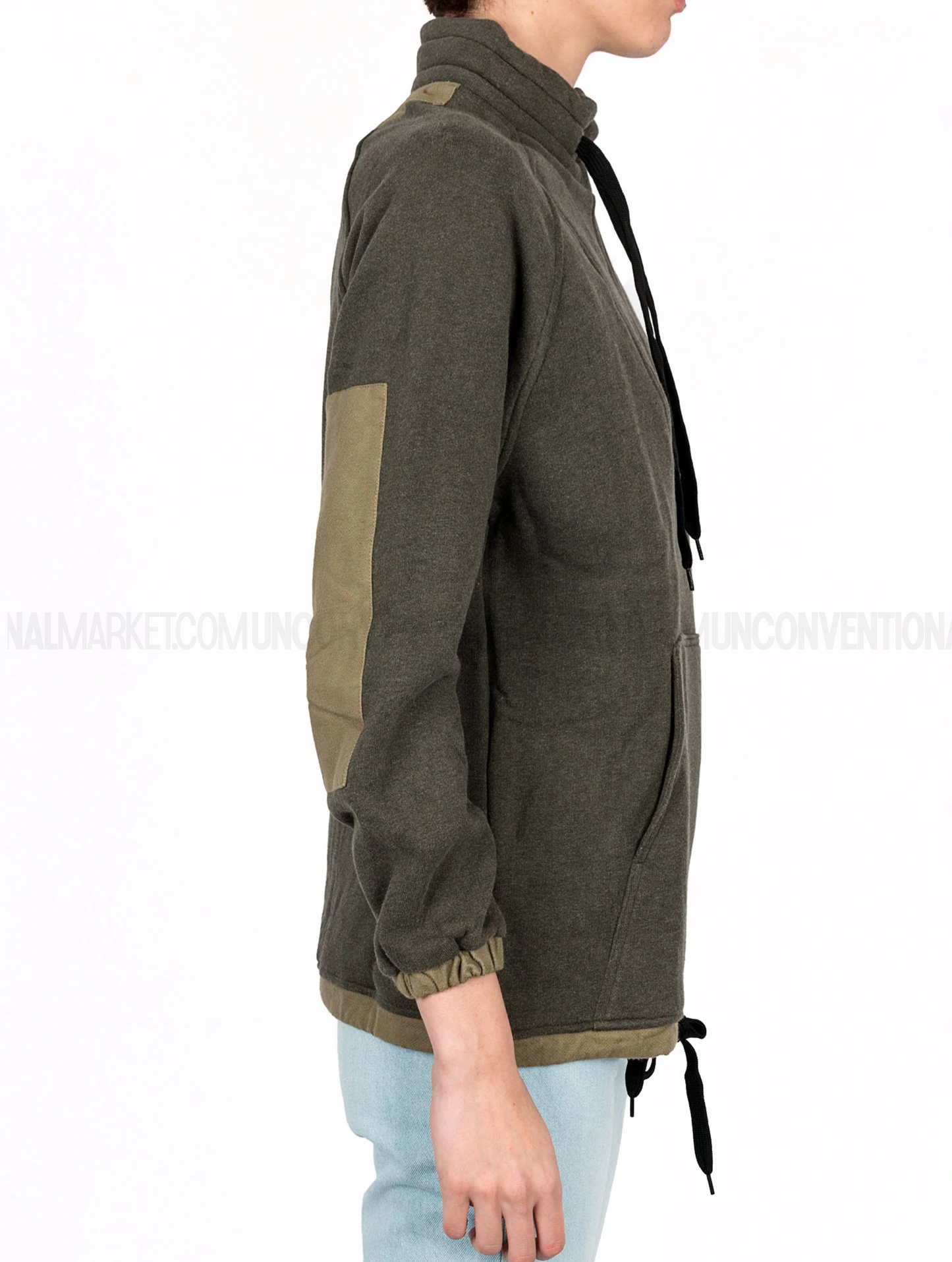 UNNATURAL PAMPLONA HALFZIP HOODIE