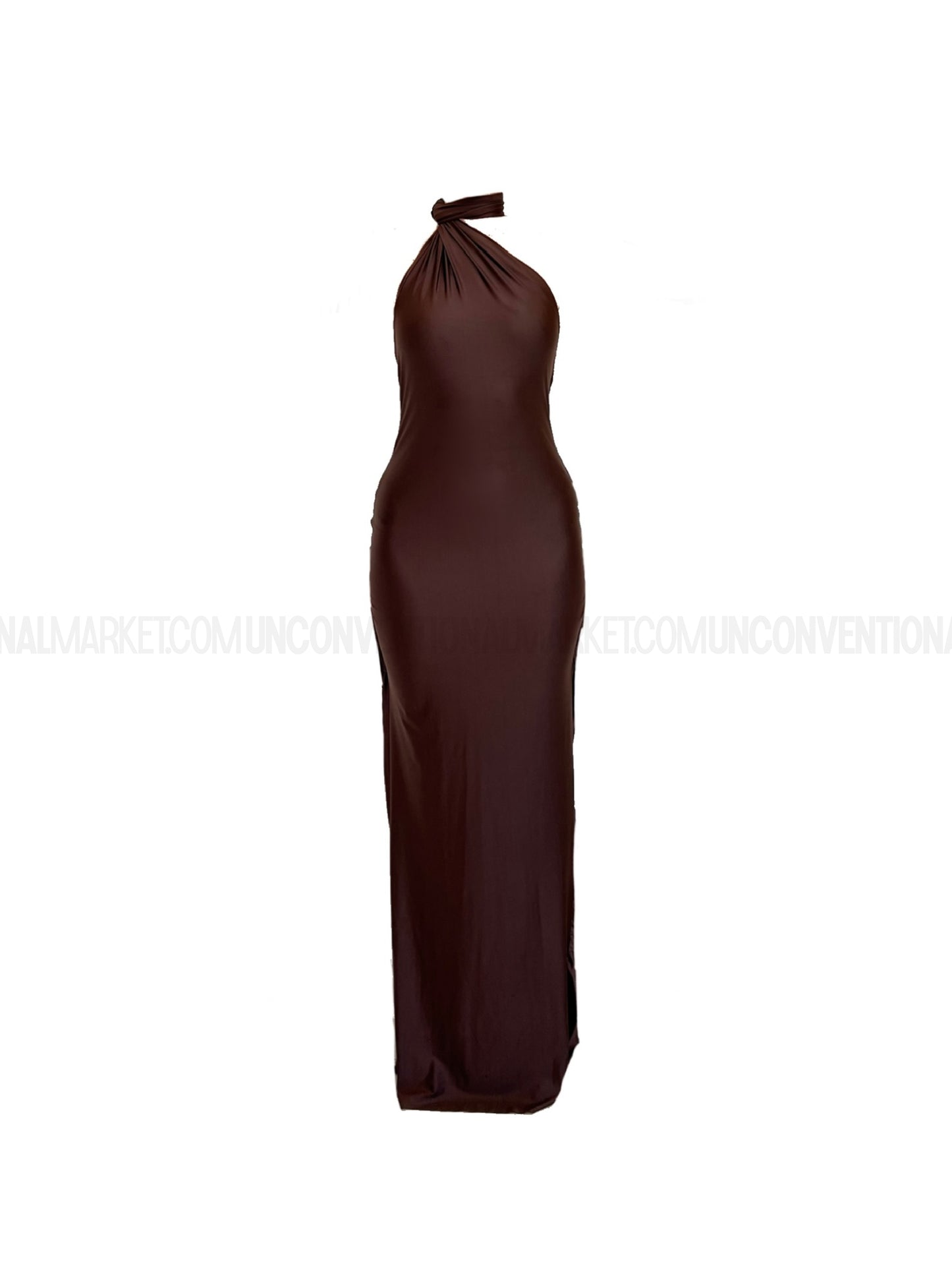 SAAN - Dress Elodie CHOCOLATE