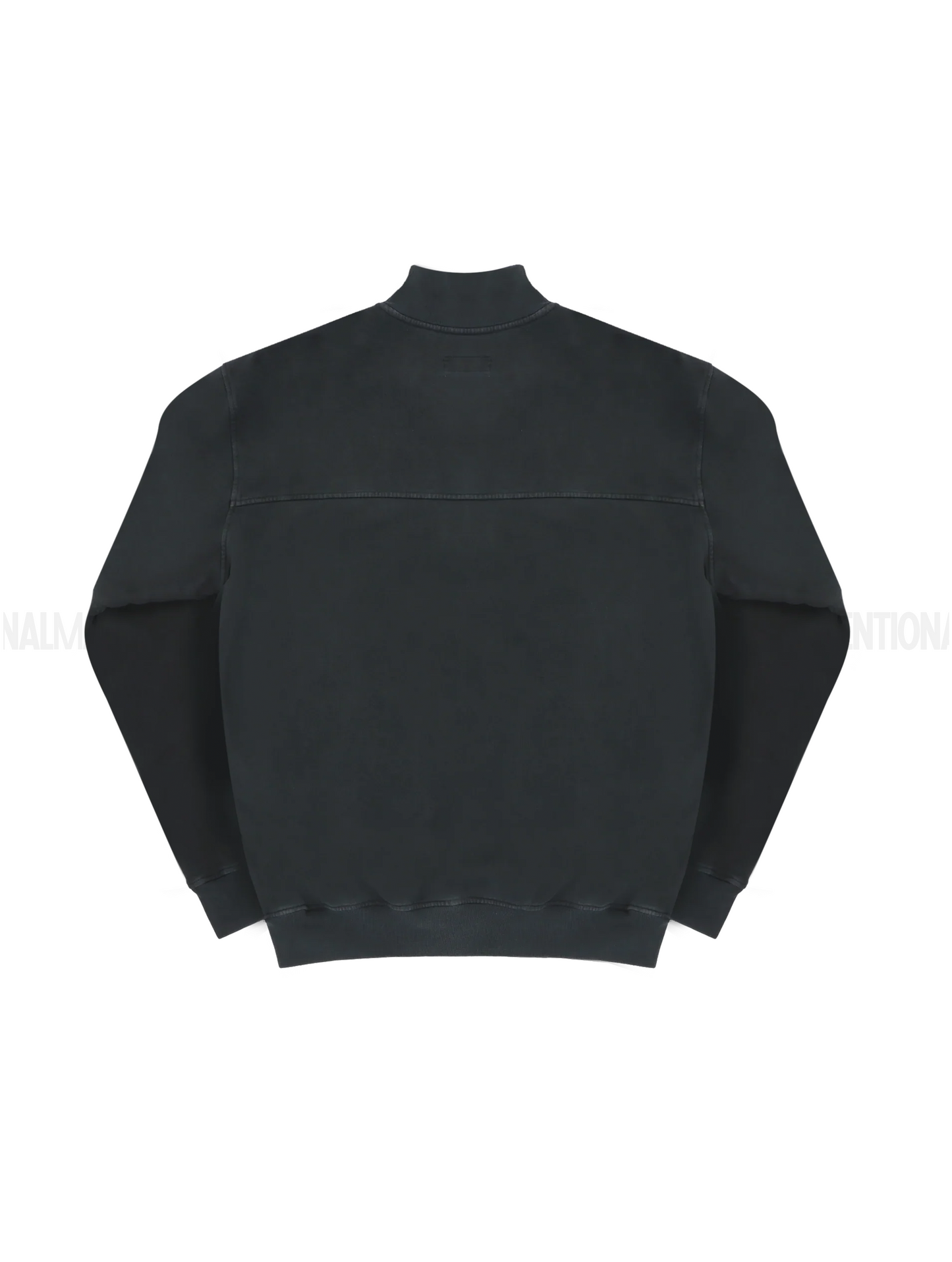 UNNATURAL Stone Washed Half Zip Sweatshirt