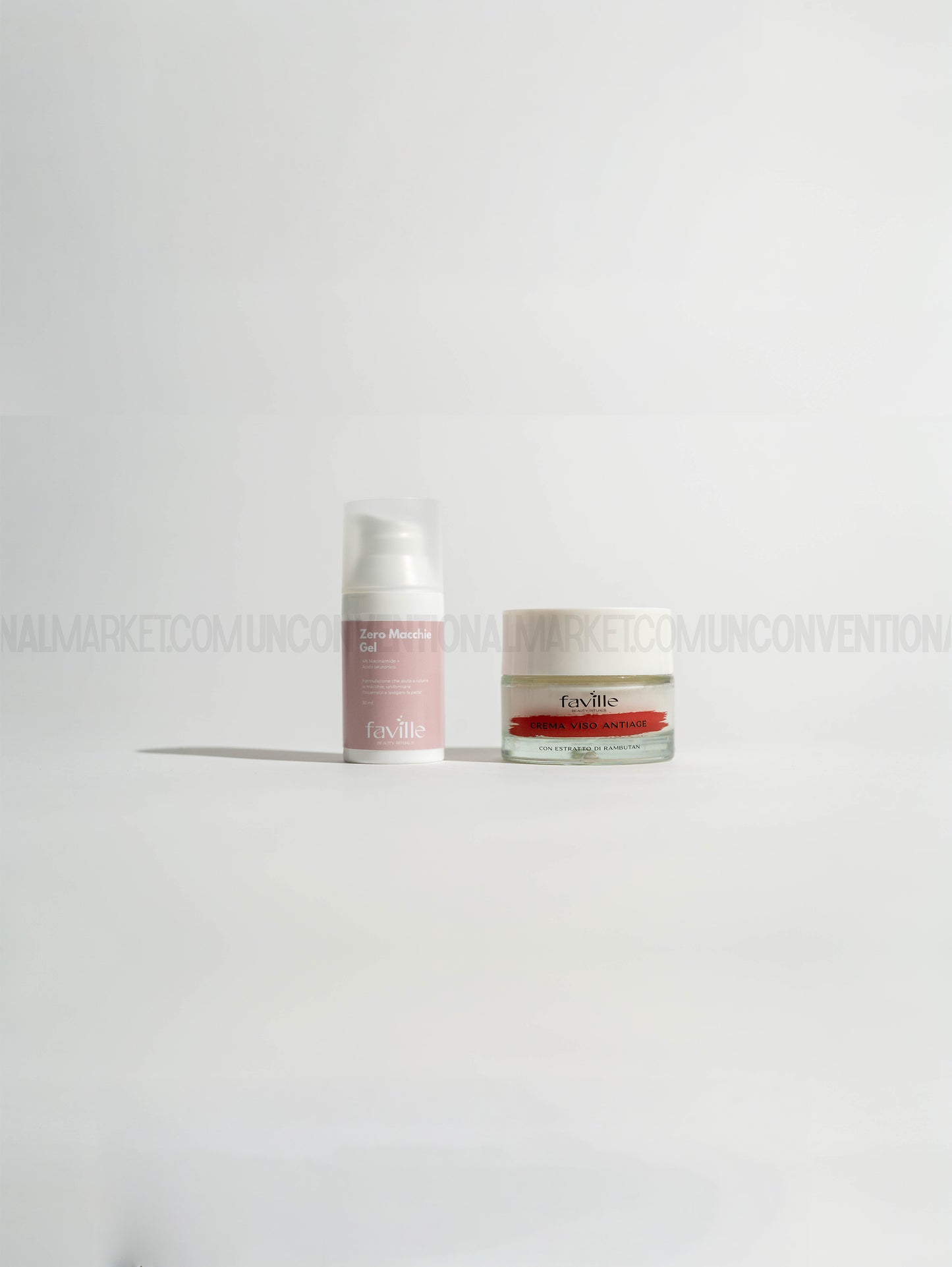 FAVILLE beauty rituals - crema viso antiage + zero macchie gel