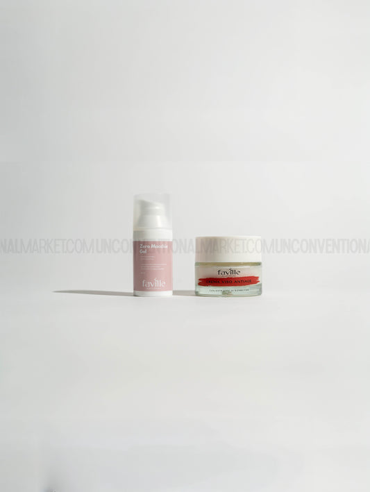 FAVILLE beauty rituals - crema viso antiage + zero macchie gel