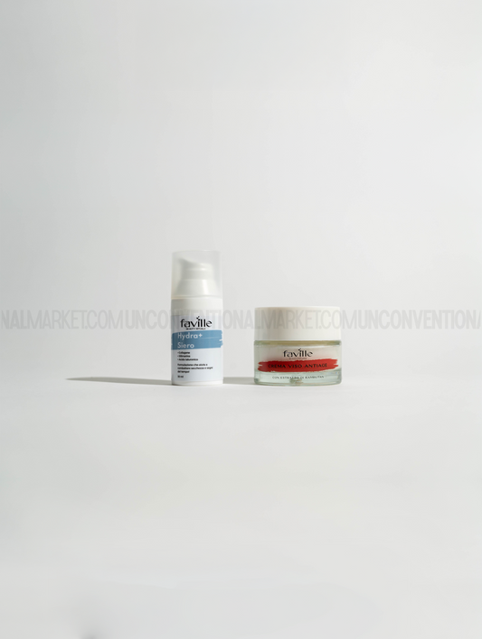FAVILLE beauty rituals - crema viso antiage + hydra siero