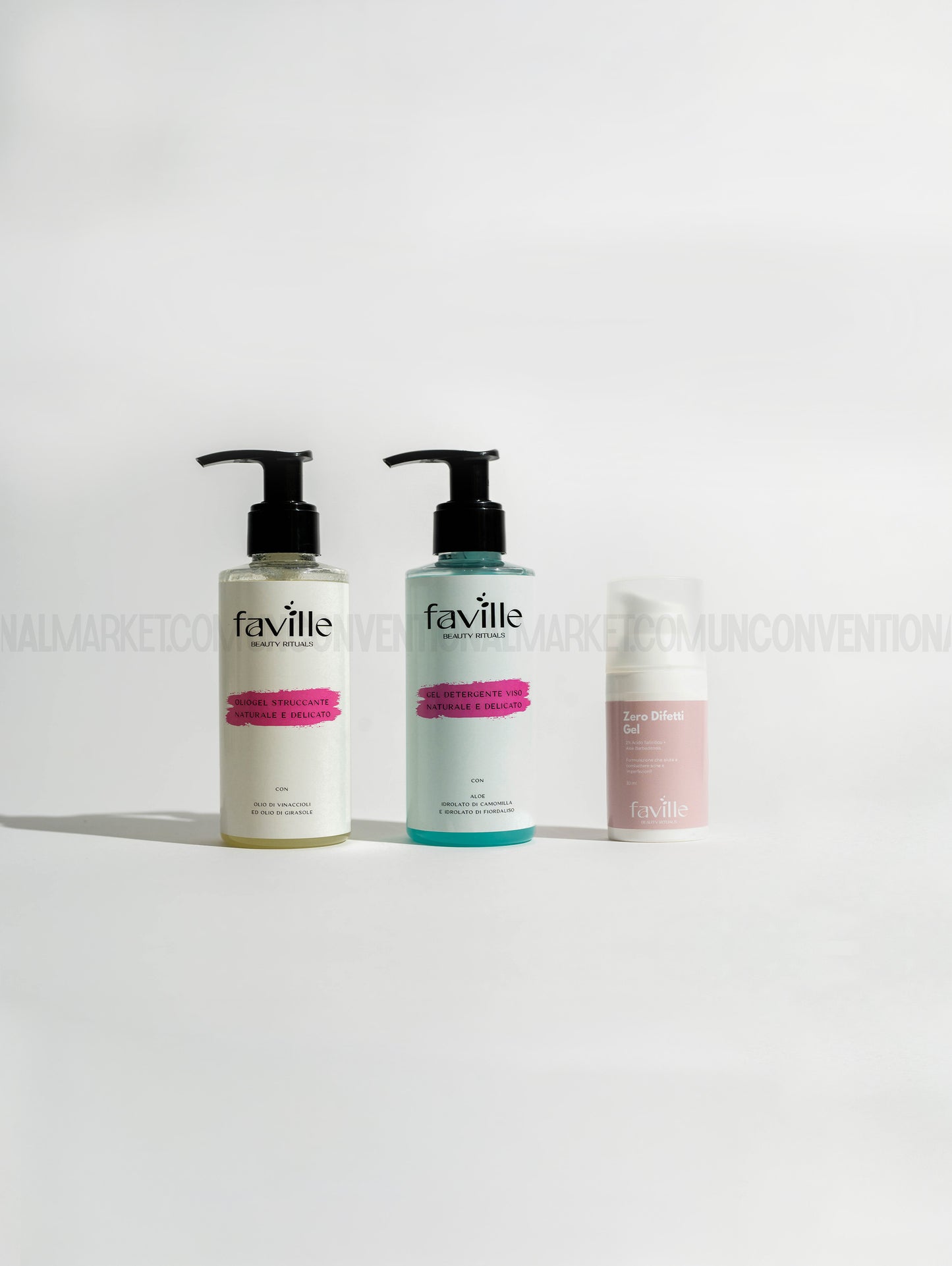 FAVILLE beauty rituals - kit doppia detersione + zero difetti gel