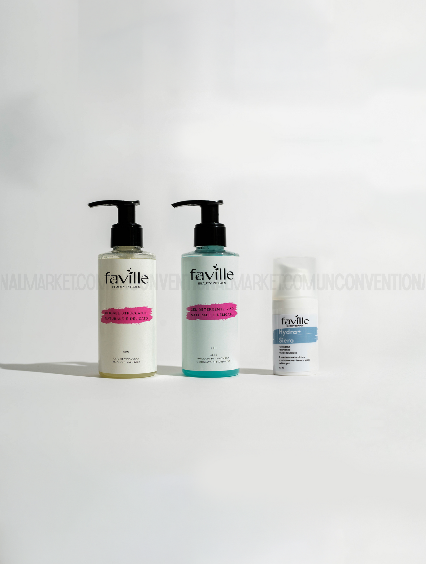 FAVILLE beauty rituals - kit doppia detersione + hydra siero