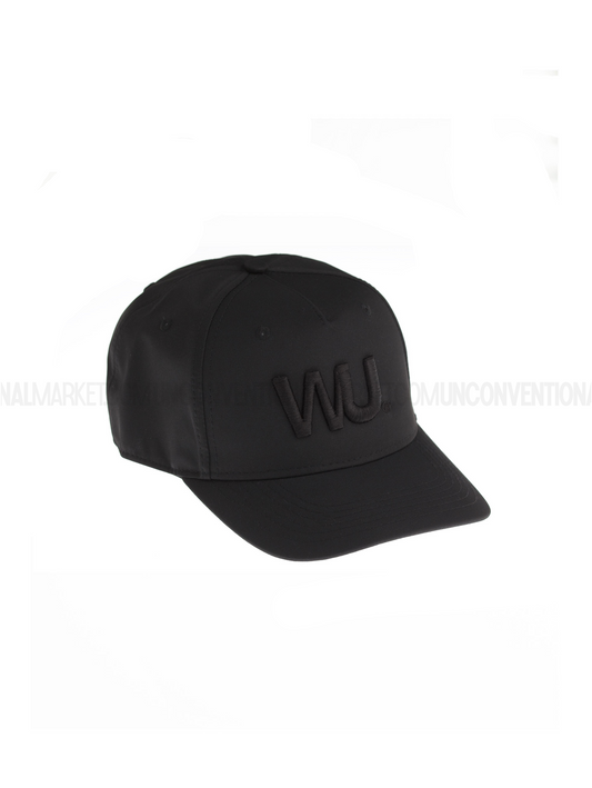 WOOTUNIT - Sport Cap | Embroidered with WU logo - RICAMO NERO