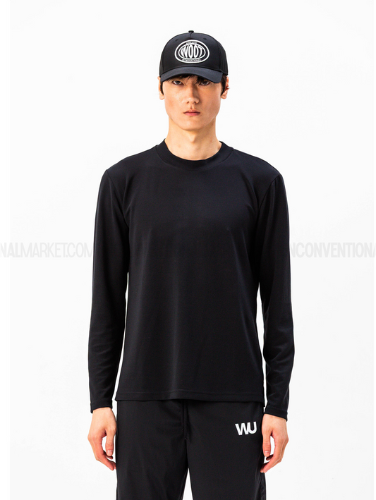 WOOTUNIT - Casual Sportswear Tee T-Shirt Long Sleeve