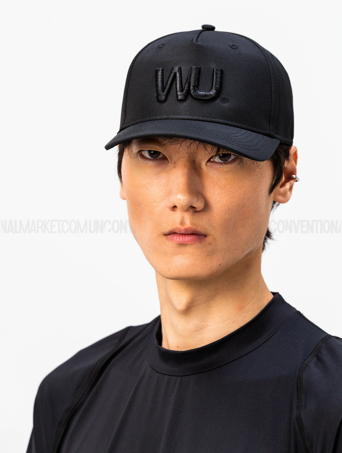 WOOTUNIT - Sport Cap | Embroidered with WU logo - RICAMO NERO