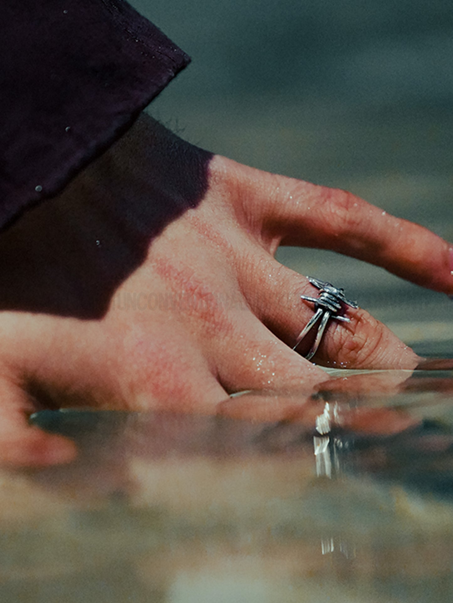 ALESSIO GIFFI - BARBED WIRE SILVER RING