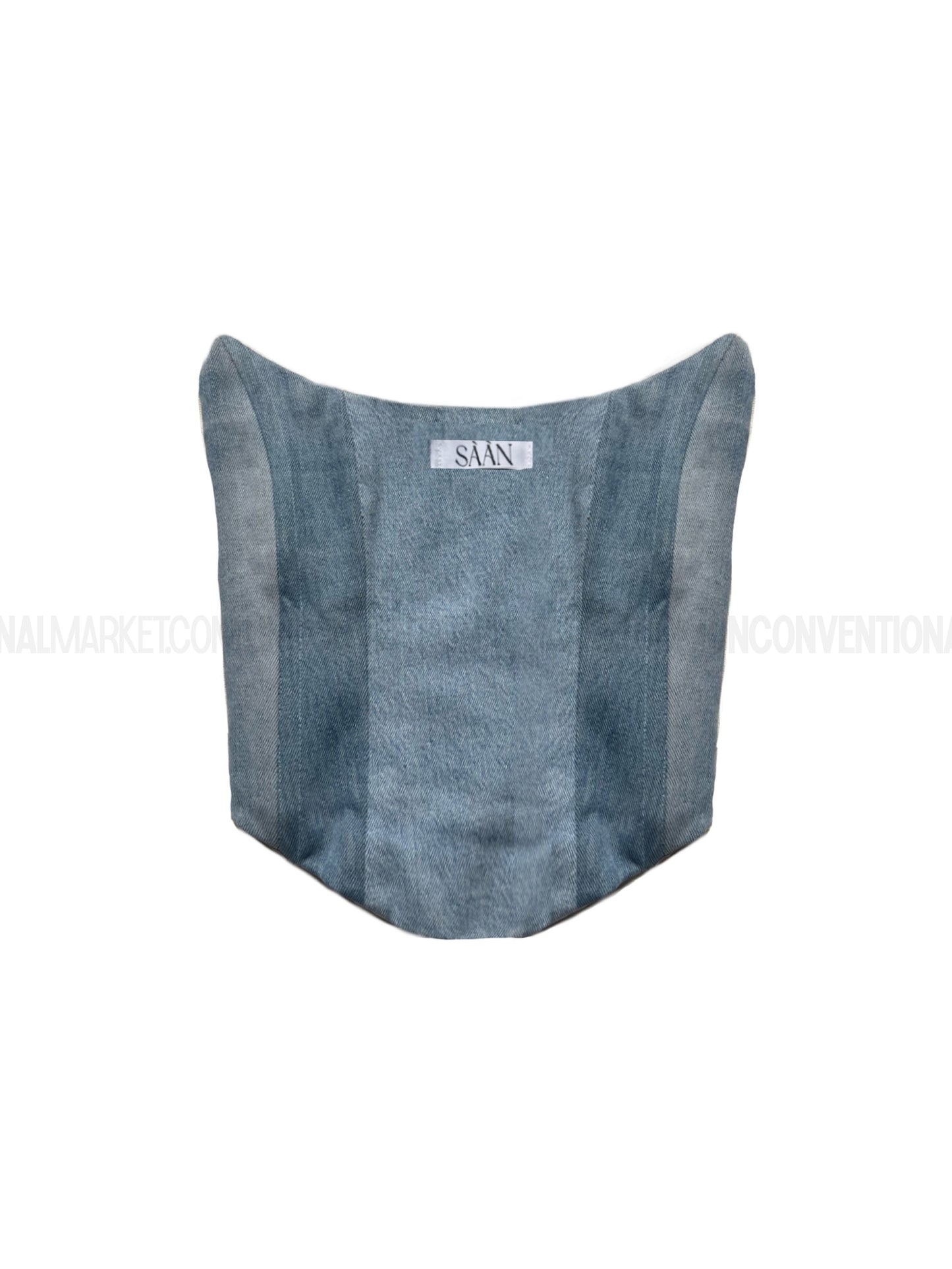 SAAN - Corsetto Ginevra in Denim