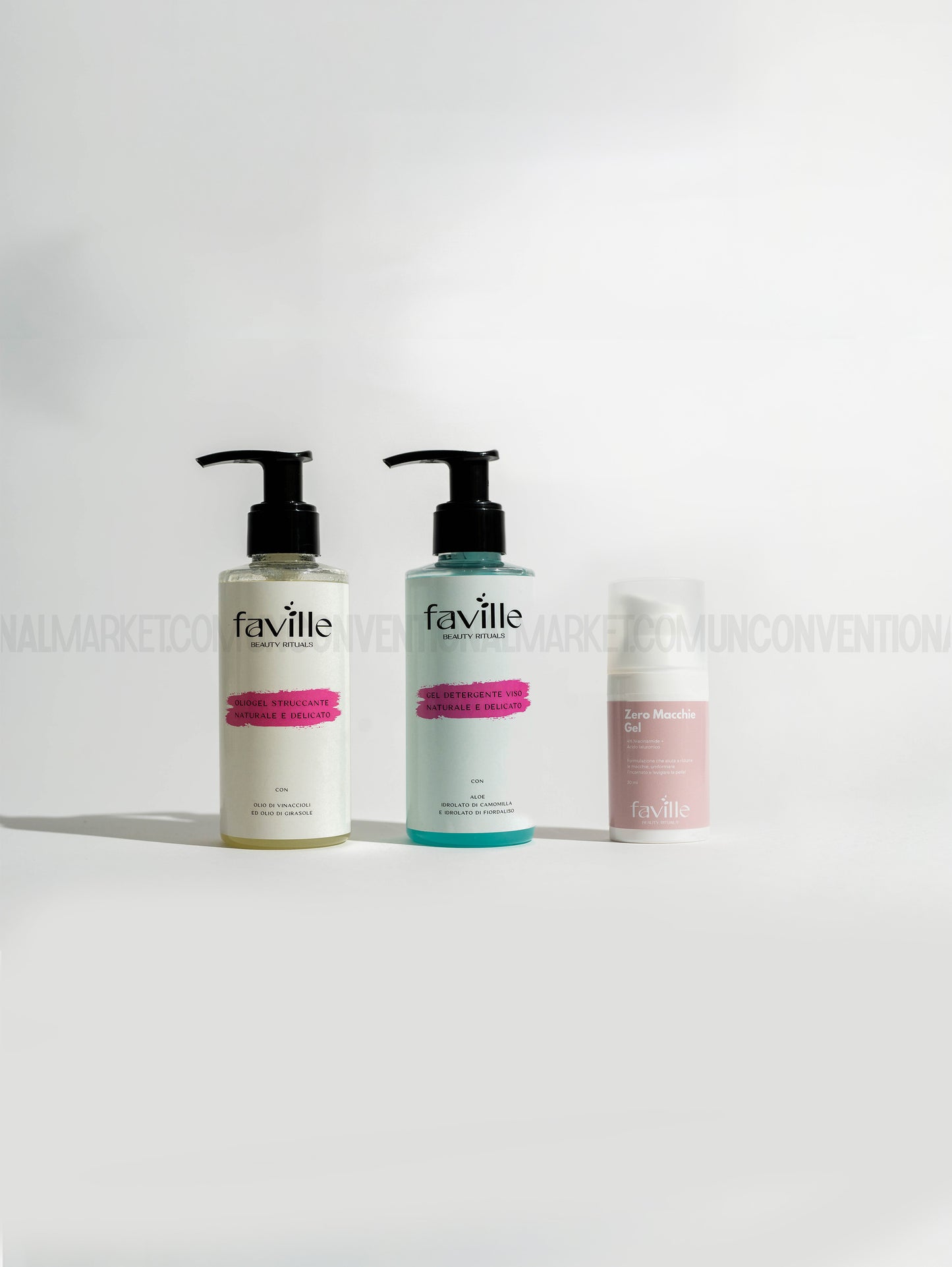 FAVILLE beauty rituals - kit doppia detersione + zero macchie gel