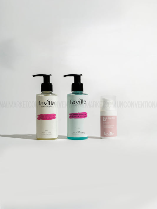 FAVILLE beauty rituals - kit doppia detersione + zero macchie gel