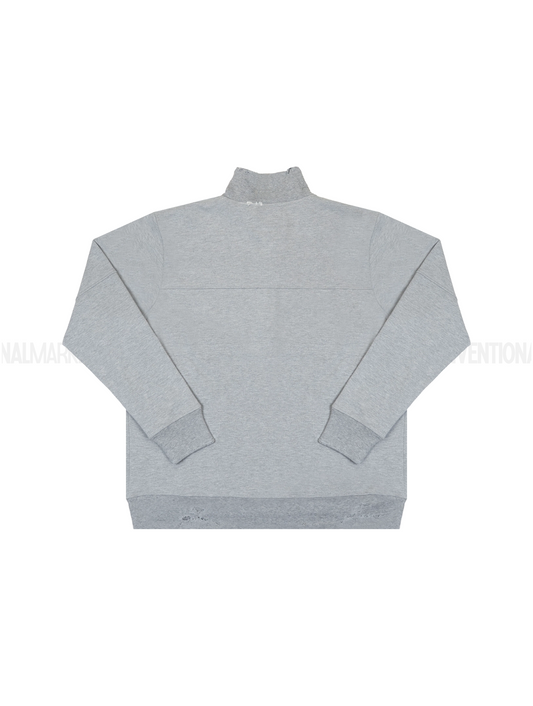 UNNATURAL GHOST WORN HALF ZIP