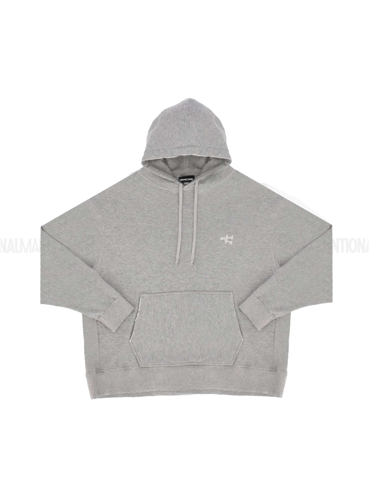 UNNATURAL GHOST WORN HOODIE