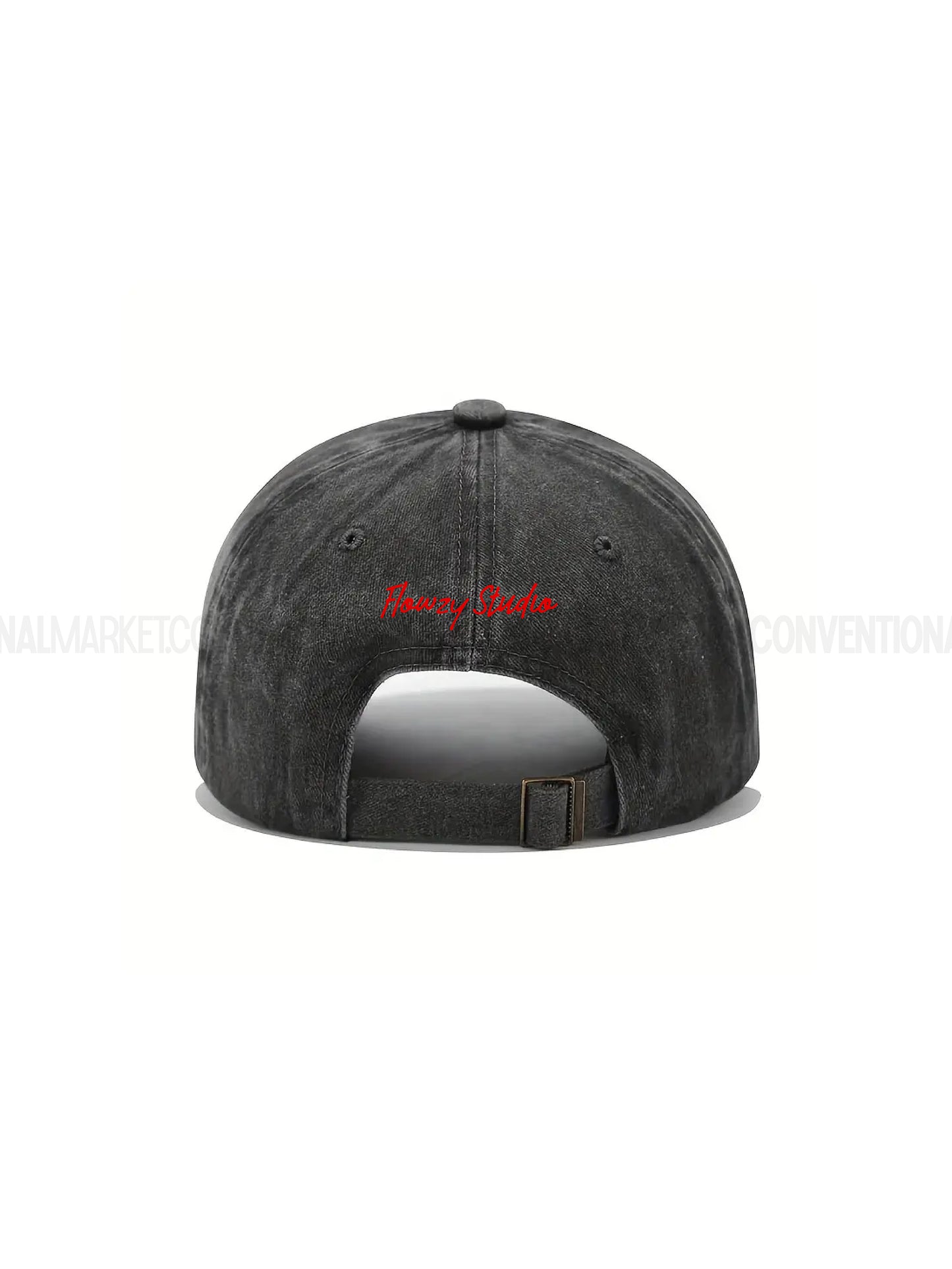 FLOWZY CAP - HOT STUFF NERO-ROSSO