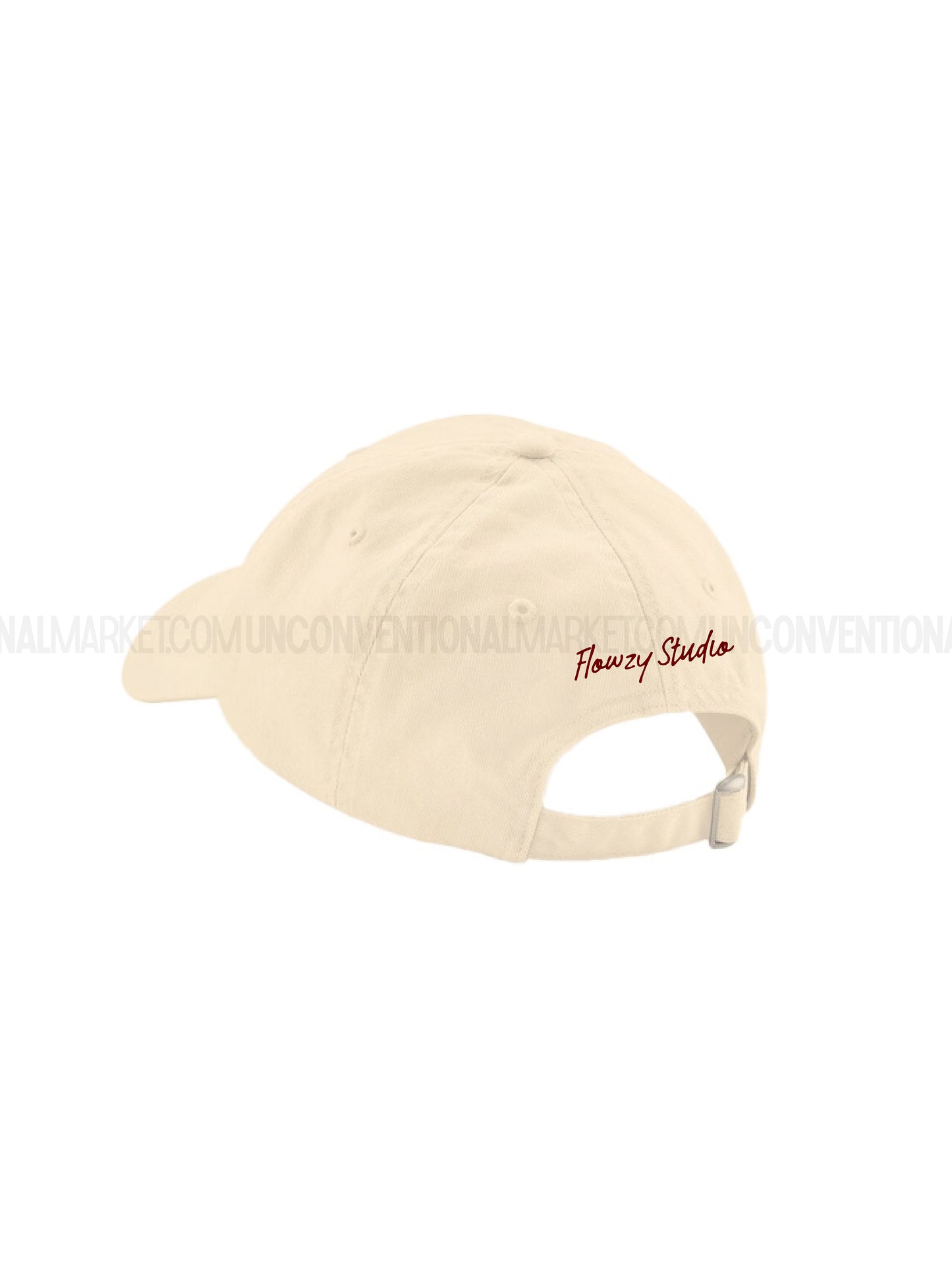 FLOWZY CAP - Late CheckOut Panna-Bordeaux