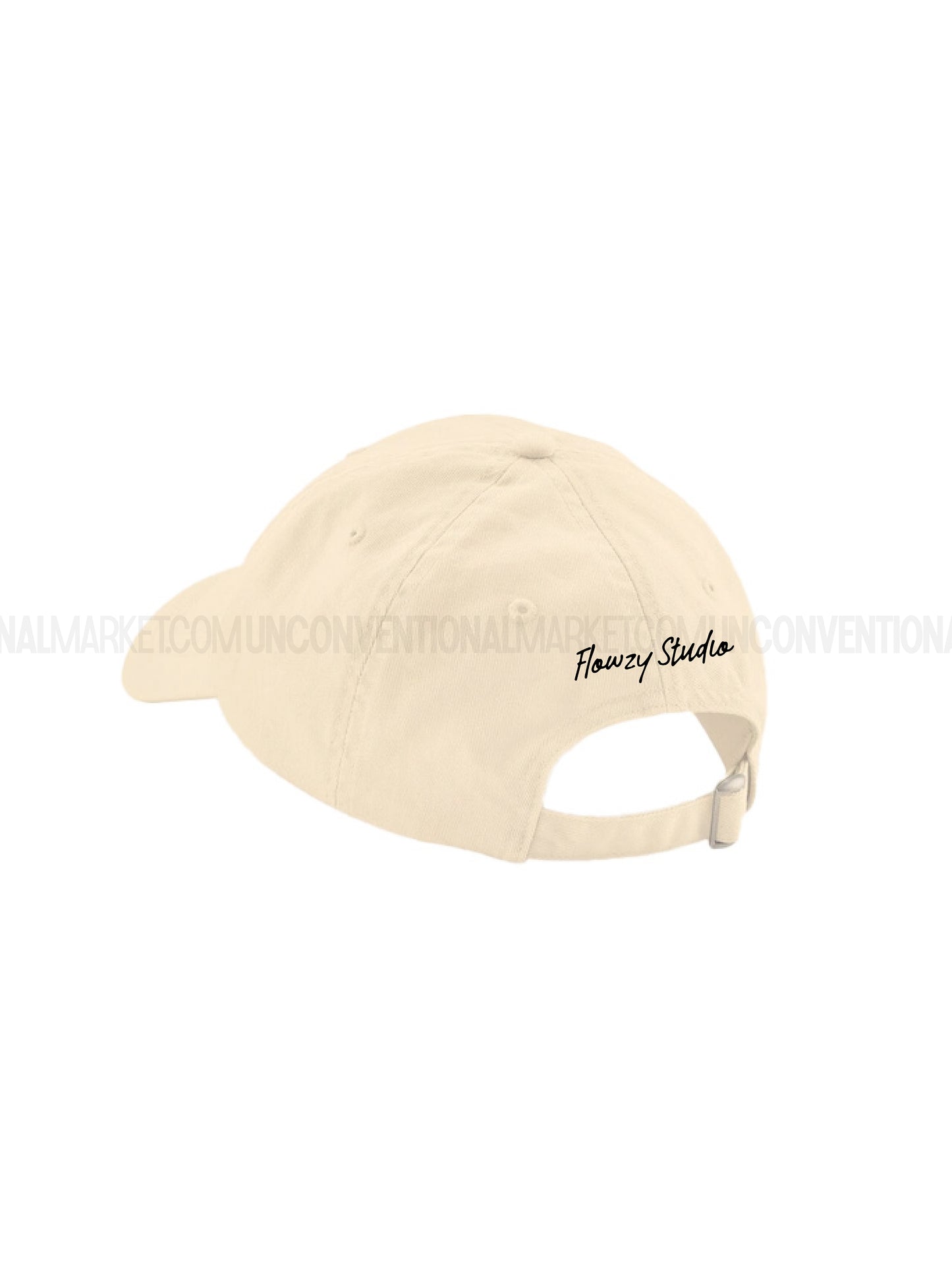 FLOWZY CAP - Late CheckOut Panna-Nero