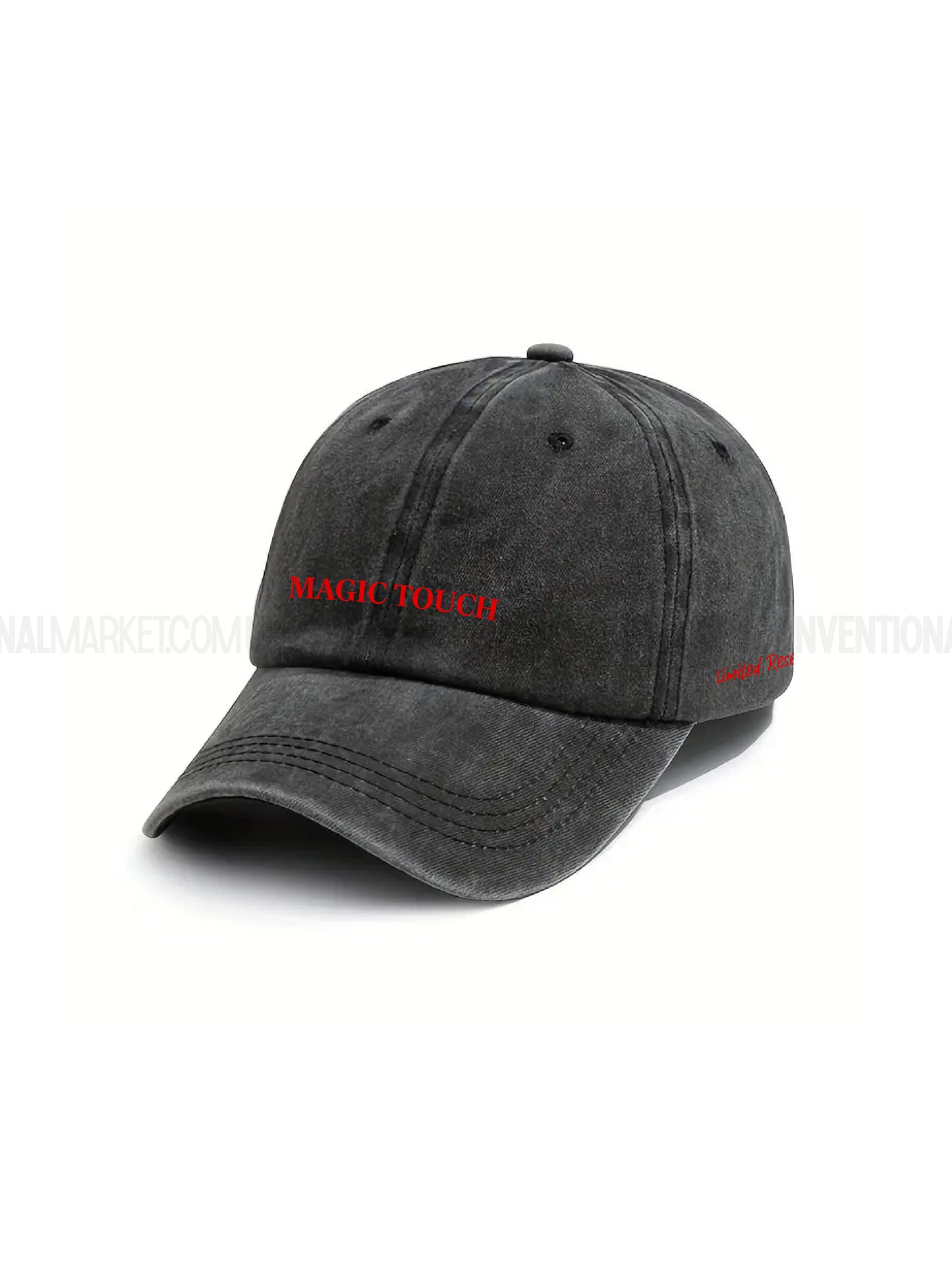 FLOWZY Cap - Magic Touch Nero-Red
