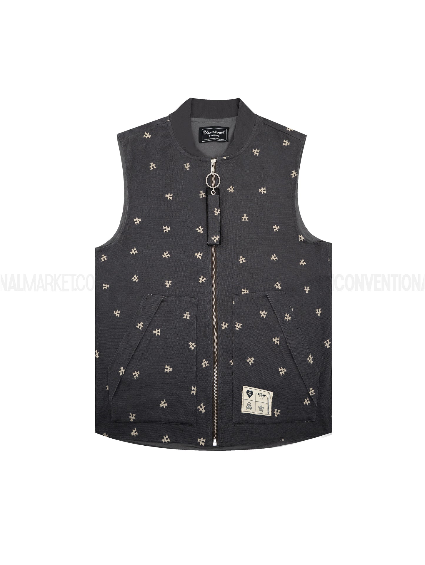 UNNATURAL MONOGRAM VEST