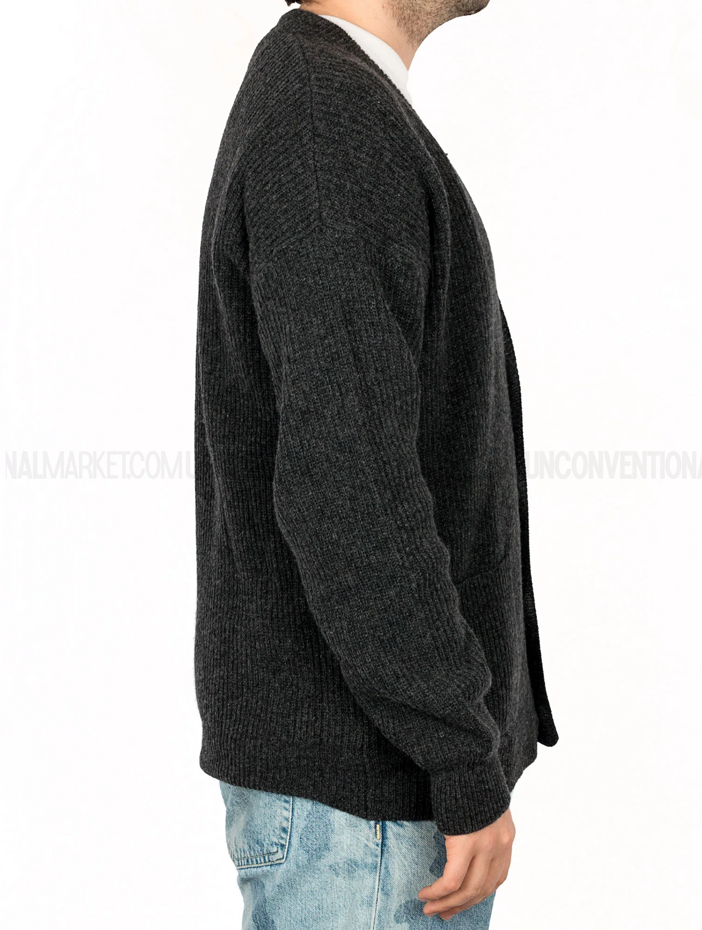 UNNATURAL NEW YORK CARDIGAN GREY