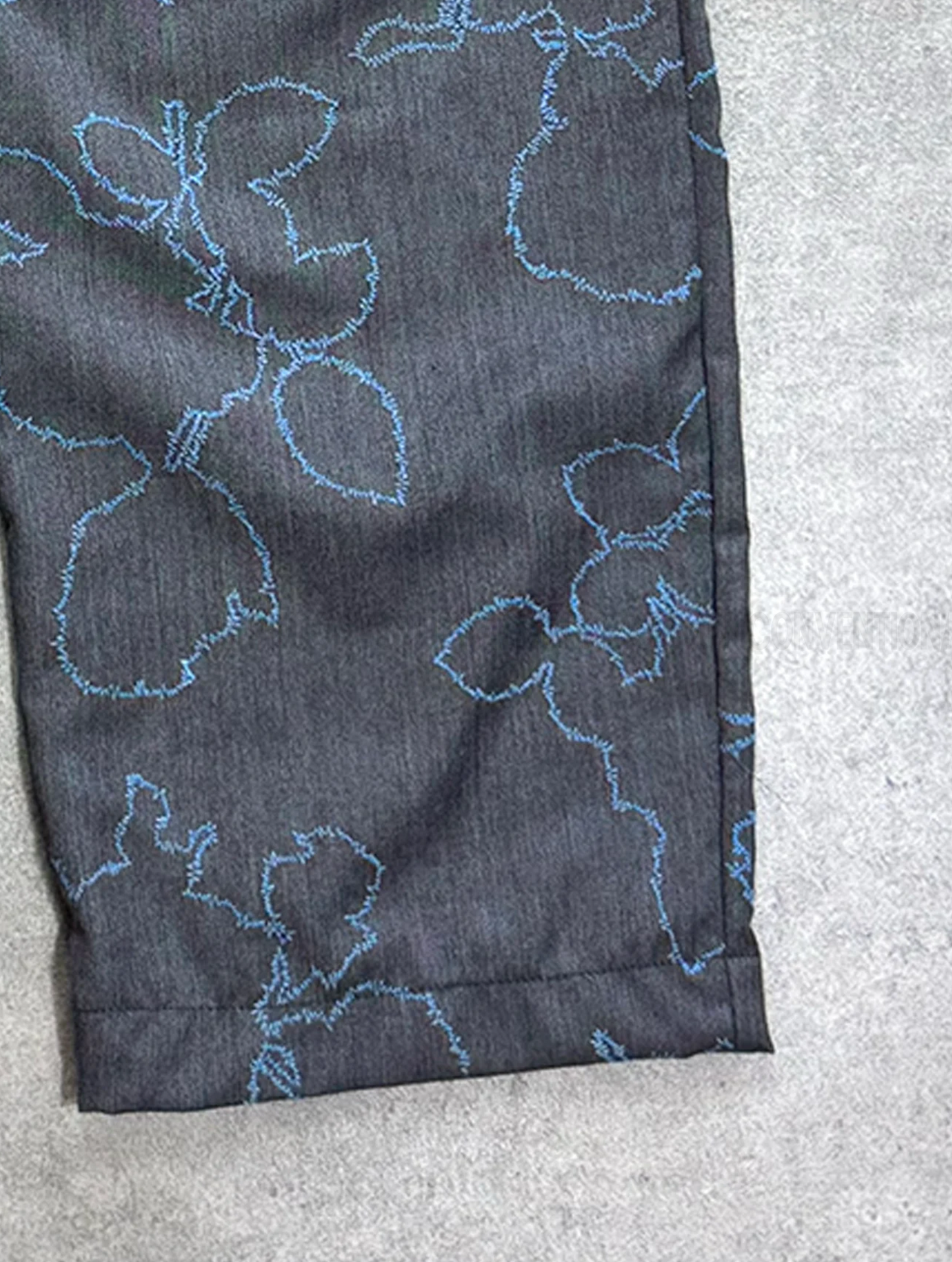 ALESSIO GIFFI - Pleated wide trousers - Grey