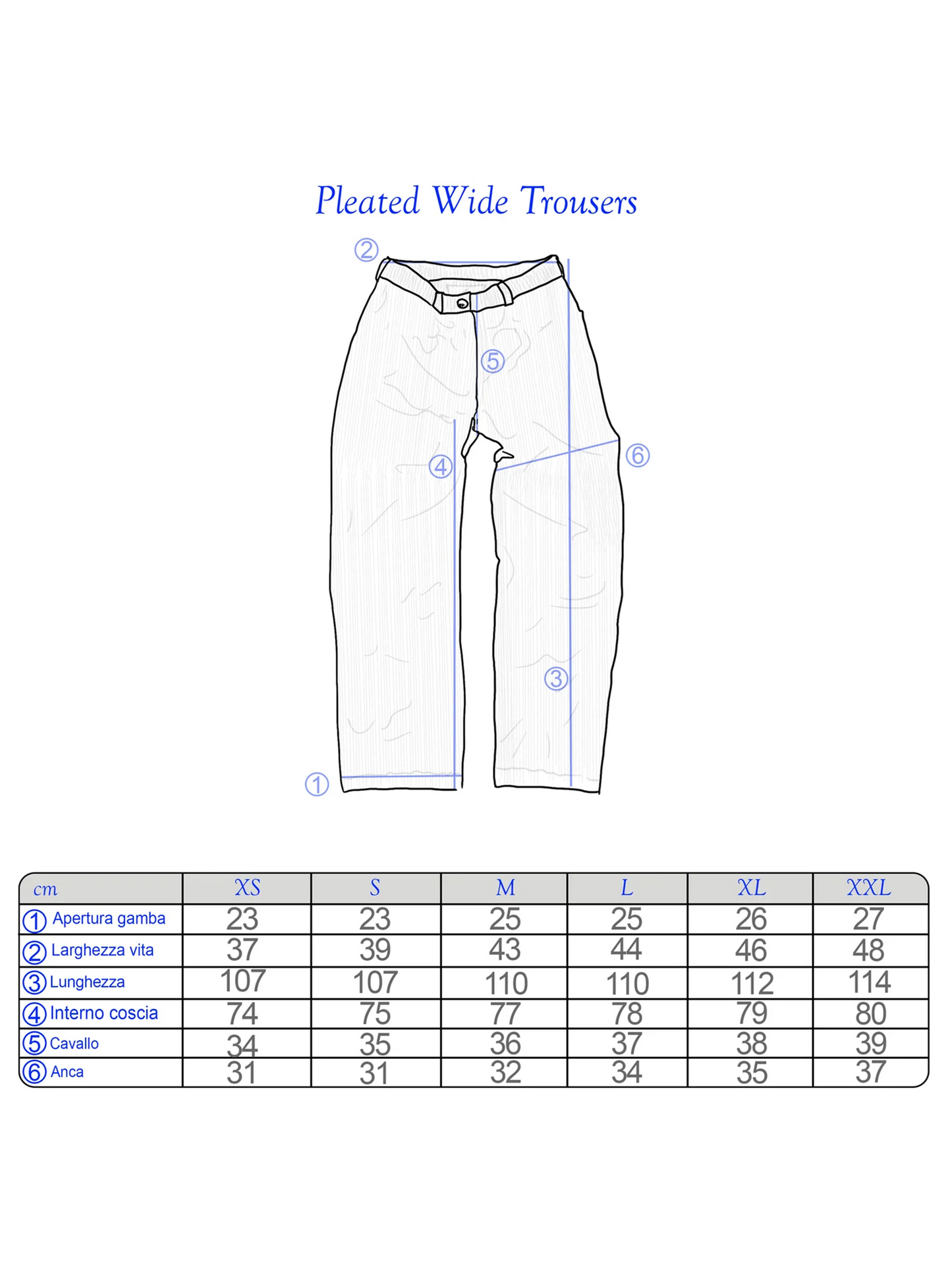 ALESSIO GIFFI - Pleated wide trousers - Limited Item