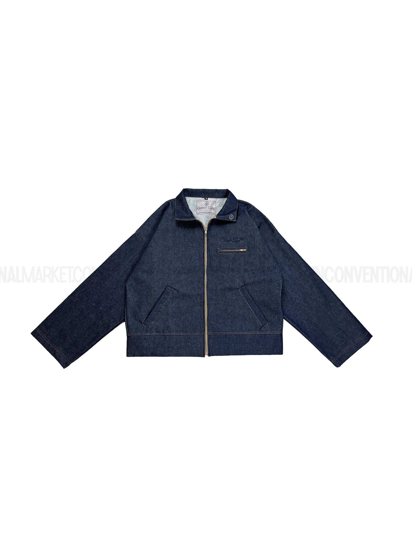 ALESSIO GIFFI - Raw denim Work Jacket
