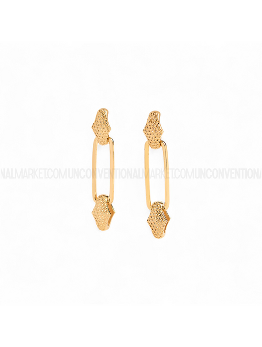 MV LAB GIOIELLI - ORECCHINI ROMBY