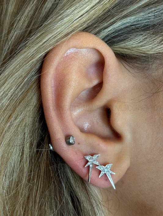 ALESSIO GIFFI - Stardust earrings - SILVER 925