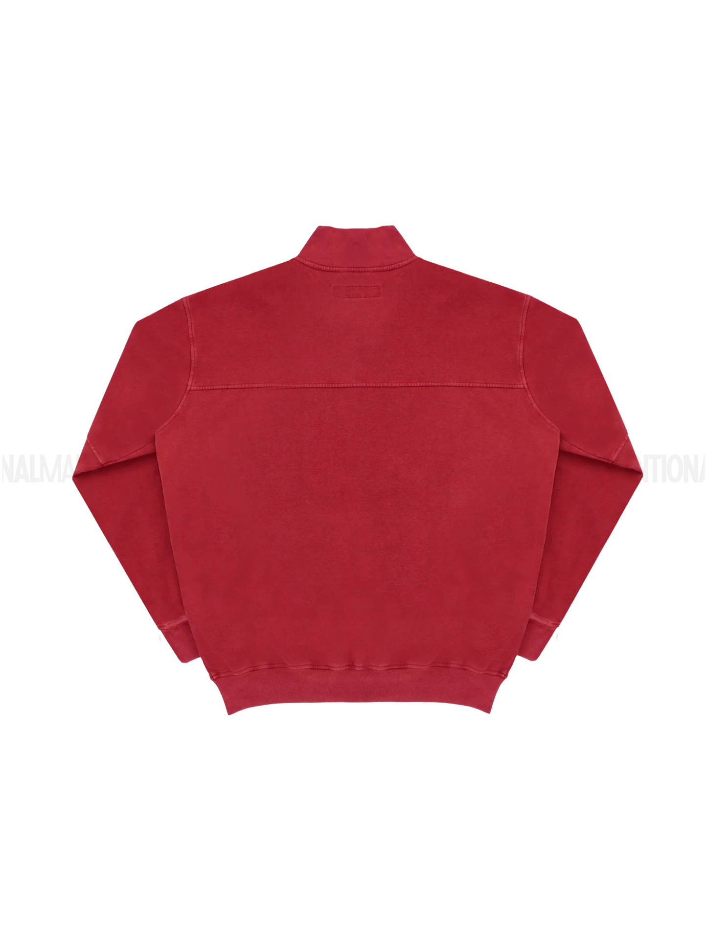 UNNATURAL Stone Washed Half Zip Sweatshirt